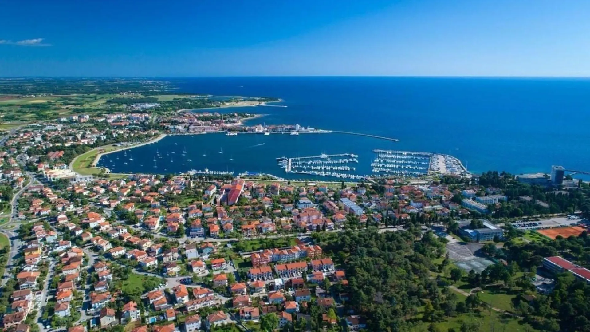 アパート Moderne Wohnung In Umag Mit Offener Terrasse